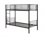 Metal Twin Over Twin Bunk Bed with Ladder MB010