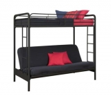 Twin Over Futon Bunk Bed MB011